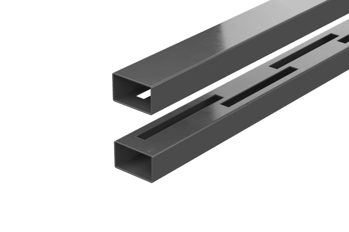 Durapost Vento Cross Rails 1.83m Pack of 2 Anthracite Grey