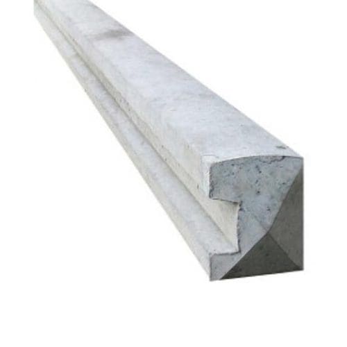 Concrete Slotted End Post