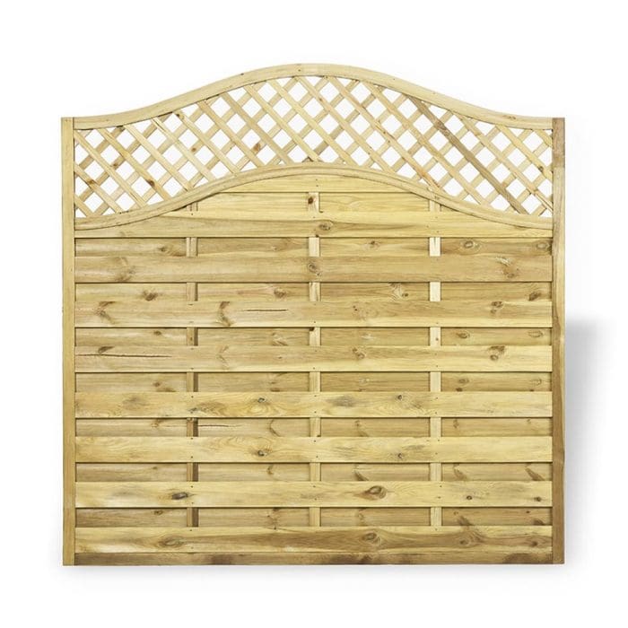 KDM Omega Lattice Top Fence Panel 3