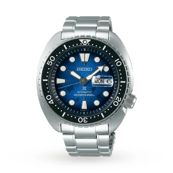 Seiko Prospex SRPE39K1 Diver's Save The Ocean' King Turtle 200m Mens Watch