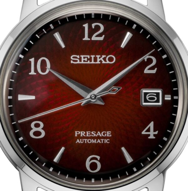 Seiko Presage Cocktail SRPE41J1 Time Negroni 38mm Mens Watch Red