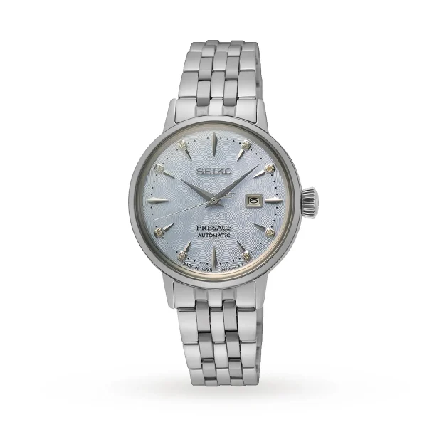 Seiko Presage SRE007J1 Cocktail Time 'Skydiving' Diamond Twist Ladies Watch