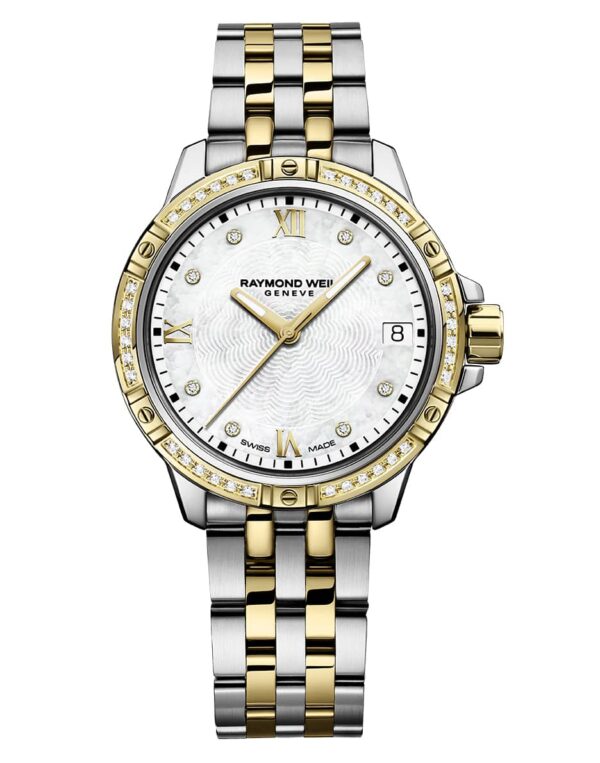 Raymond Weil 5960-SPS-00995 Tango Ladies Gold Steel 30mm